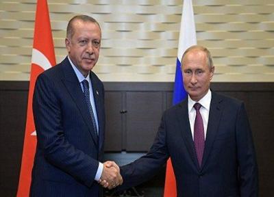 اردوغان روز پیروزی را به پوتین تبریک گفت