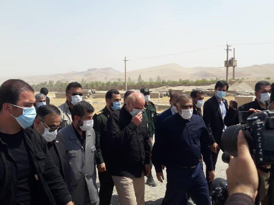 درددل کارگران هفت تپه با قالیباف ، وعده بهره برداری از کارخانه سیمان اندیمشک تا سال آینده