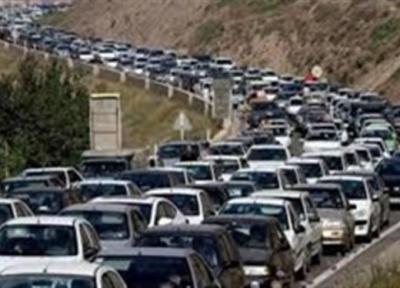 ترافیک سنگین در محور هراز